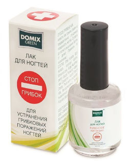 Domix Green Лак для ногтей для устранения грибковых поражений / Стоп грибок, 17 мл  фото 2
