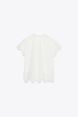 ZW COLLECTION EMBROIDERED TOP - Zara фото 5