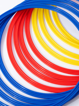 Комплект тренировочных колец FN Strength Ring 40см/12шт (Red/Yellow)