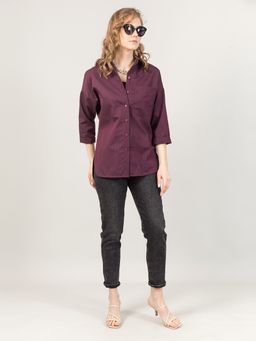 Рубашка с накладным карманом - Stilla фото 4