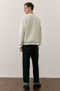 Sudadera con diseno de espiguilla Regular Fit - H&m фото 6