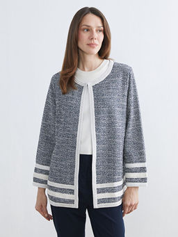 Bisiklet Yaka Desenli Kad?n H?rka