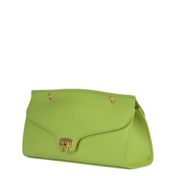 Женская кожаная сумка Багетка - Barcelo biagi фото 2