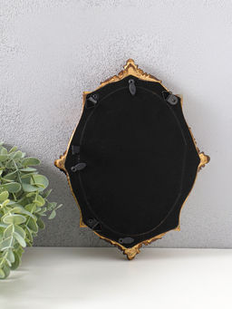 Фоторамка для фото 11×16 см «Графиня», полистоун под золото, 2.5×18×13 см