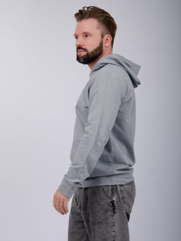 Худи "СМ-10" светло-серое, футер 2-х нитка