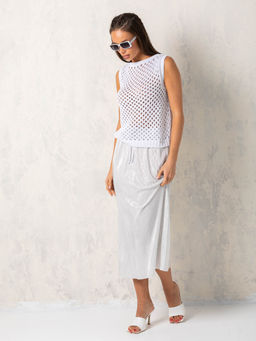 Топ вязаный с люрексом - Stilla фото 11