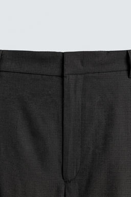 PANTAL?N TRAJE RELAXED FIT / Antracita oscuro - Zara фото 9