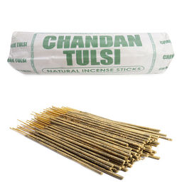 Благовония Вриндаван Chandan Tulasi в цветочной пыльце ручная работа с маслами высокого качества 250g