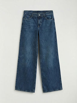 Wideleg Kad?n Jean Pantolon