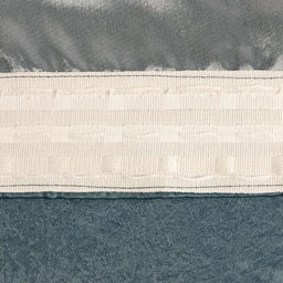 Штора портьерная «Этель. Классика», бирюзовая, 145×265 см