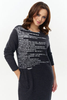 Платье AVE RARA 5039 антрацид