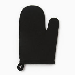 Варежка Этель «HOME», цвет чёрный, 26×16 см, 50%хл, 50%лен