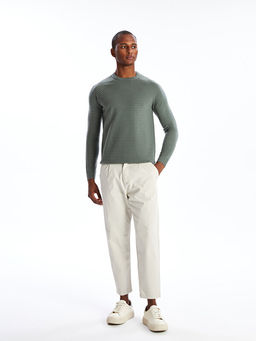 Bisiklet Yaka Erkek Triko Kazak