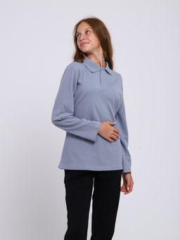 Ладошки / Рубашка-поло Василий белый  фото 20