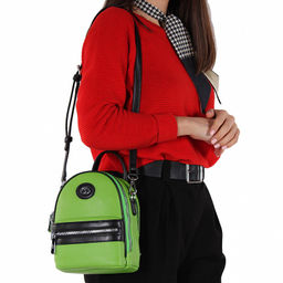 Рюкзак 69140 green Velina Fabbiano-Safenta