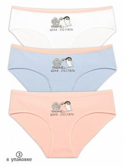 GULB5282/1(3шт. в упаковке) трусы для девочек - Pelican фото 2