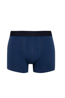 Мужские боксеры-тройки стандартного кроя с рисунком - Defacto фото 5