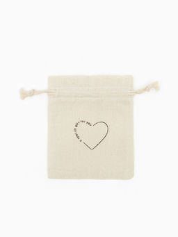 Цена за 50 шт. Мешочек подарочный Нежность лён, 10?12 см, бежевый - Simaland фото 3