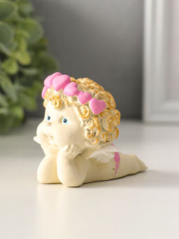 Фигурка «Ангелочек мечтает», 6×5.5×8 см