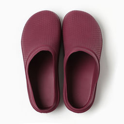 Галоши - сабо, размер 36-37, бордовые