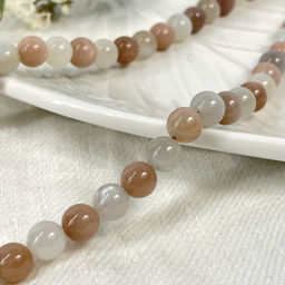 Бусы из Лунного камня микс 45 см +