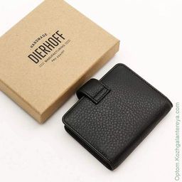 Мужская кожаная визитница Dierhoff Д 8129-010 - Sergio valentini фото 5