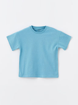 Bisiklet Yaka K?sa Kollu Basic Erkek Bebek Ti??rt