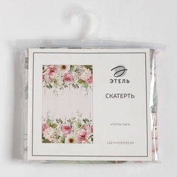 Скатерть Этель Tenderness, 149?180 см, 100% хлопок, репс 210 г/м?