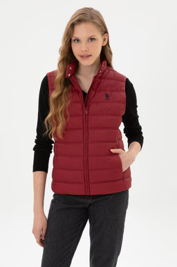 Kad_n Bordo Yelek