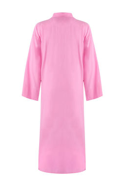 Pembe Maxi Dokuma Kruvaze Baglamal? %100 Pamuklu Plaj Kimono&Kaftan TBESS25KM00004 - Trendyolmilla фото 8
