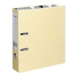 Пaпкa-регистратор А4 75мм Calligrata ламинированная, ваниль