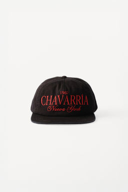 GORRA VISOR PLANO BORDADO WILLY CHAVARRIA X ZARA / Negro фото 3