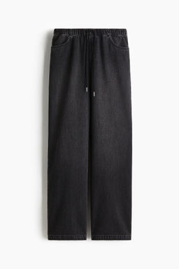 Pantal?n denim con cord?n de ajuste