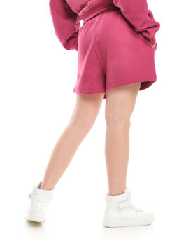 Шорты для девочки подростковые 22-7630 св.серый меланж - Mini maxi фото 15