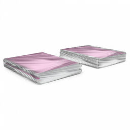 Цена за 4 шт. Тетрадь общая с пластиковой обложкой на спирали ErichKrause Silhouette, розовый, A5, 80 листов, клетка  фото 4