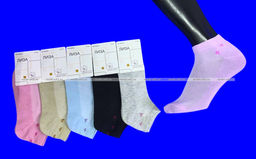 Цена за 12 пар. Следки женские сетка