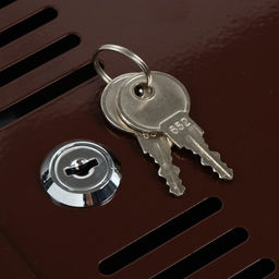 Ящик почтовый с замком, вертикальный, коричневый - Simaland фото 11