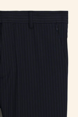 LIMITED EDITION PINSTRIPE SKINNY TROUSERS - Zara фото 9