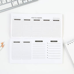 Планинг горизонтальный Мечтай, на скобе, 24 листа - Artfox фото 3