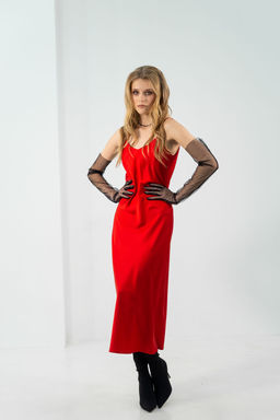 Платье Протея (красный) - Nadi bordo фото 7