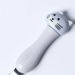 Набор детских столовых приборов в футляре Котята, вилка, ложка - Simaland фото 3