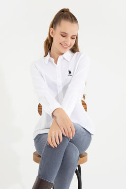 Kad_n Beyaz Uzun Kollu Basic G_mlek