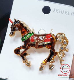 Брошка женская с символом года