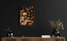 ФРЕЯ PNB/PMDD-185 Набор для раскрашивания по номерам ( со светодиодами ) 40 х 30 см Праздничные хлопоты