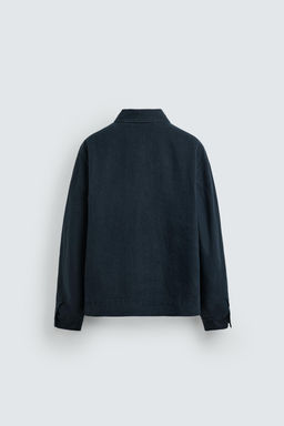REGULAR FIT 100% LINEN JACKET - Zara фото 9