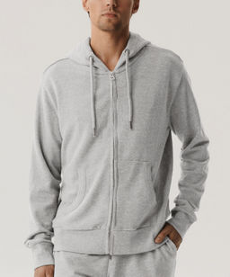 ATLANTIC HMT-001 Худи мужское French Terry светло-серый меланж