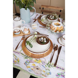 Скатерть Этель Уютная пасха 180х147 см, 100% хл, саржа 190 гр/м2  фото 7