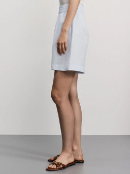 Шорты из фактурного хлопка / Zarina  фото 4