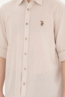 Мужская базовая рубашка с длинным рукавом Stone - U.s. polo assn фото 13