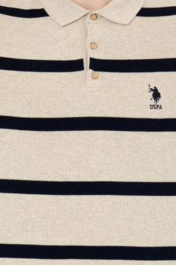 Мужской свитер из трикотажа Stone Melange - U.s. polo assn фото 18